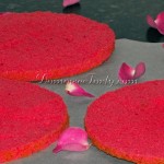 Biszkopt rozany - blaty