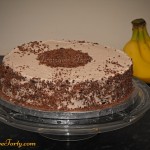 Tort bananowy - zdobienie