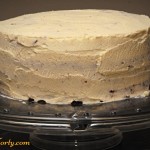 Czekoladowy tort zebra - dekoracja