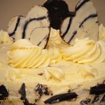 Tort zebra - zdobienie