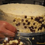 Tort czekoladowy z truskawkami