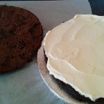 Tort dla dzieci, misie zelki - podstawa murzynek